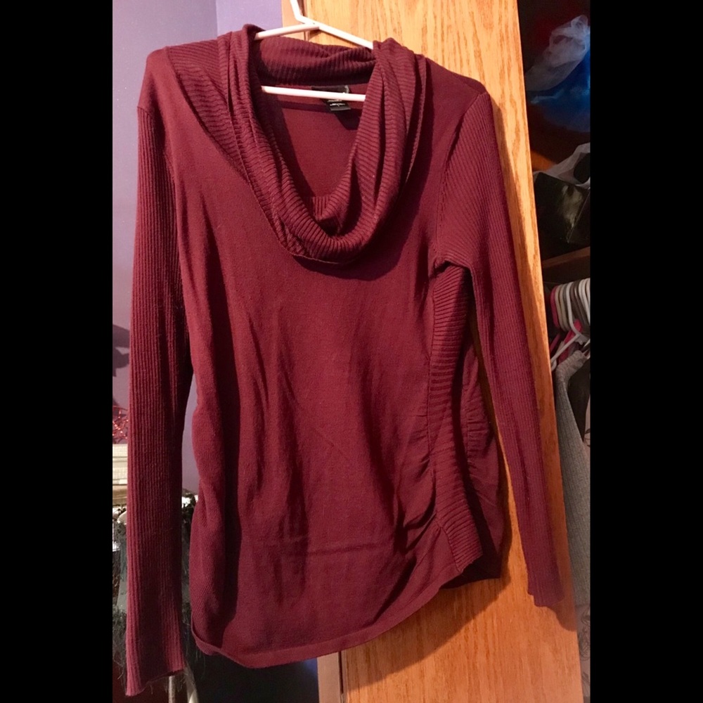 Dark Red Sweater, Size L